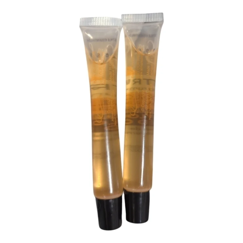 Girl Boss Lip Gloss 2pc Set Lightly Tinted Moisturizing and Hydrating Citrus